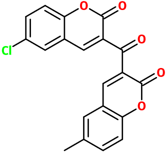 (image for) MC080149 6-Chloro-3-(6-methyl-2-oxo-2H-chromene-3-carbonyl)-2H-chromen-2-one